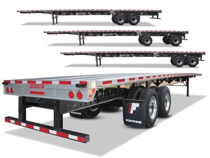 Fontaine Introduces Infinity Superior Slide Trailer with Independent Sliding Axles