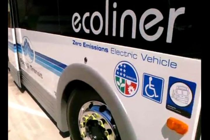 Video: L.A.'s Foothill Transit rolls out Proterra electric bus