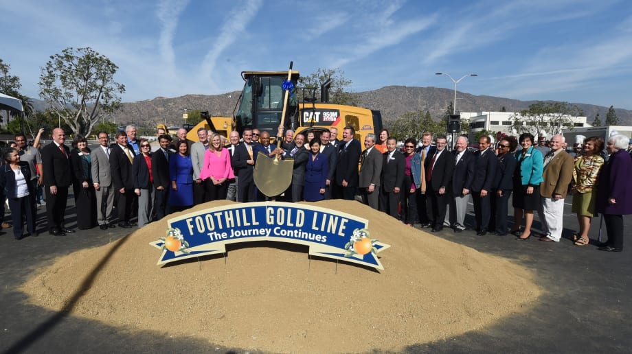 LA Metro breaks ground on $1.5B Gold Line rail extension