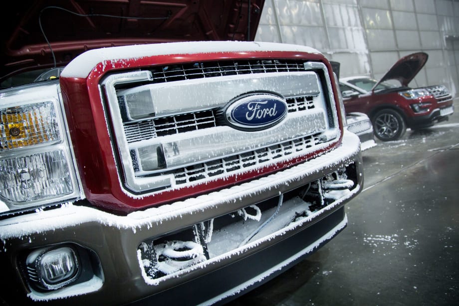 Ford Pushes Vehicles to the Limit in Cold Weather Testing