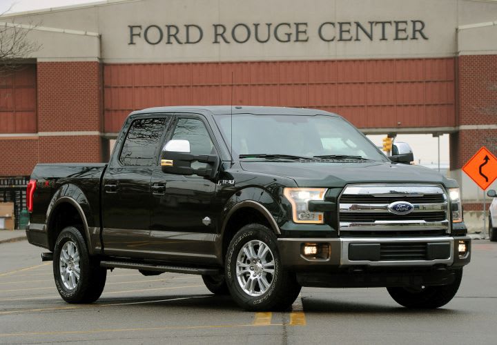 First Aluminum F-150 Rolls off Assembly Line