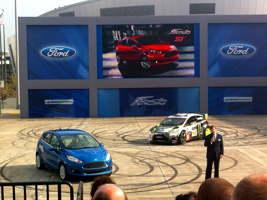 Ford Reveals 2014 Fiesta and Shows Transit Connect Wagon at LA Auto Show