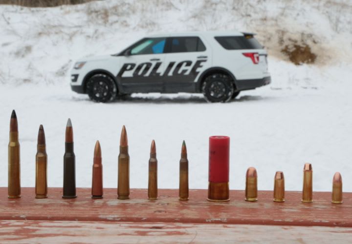 Ford Police Interceptors Offer Ballistic Protection