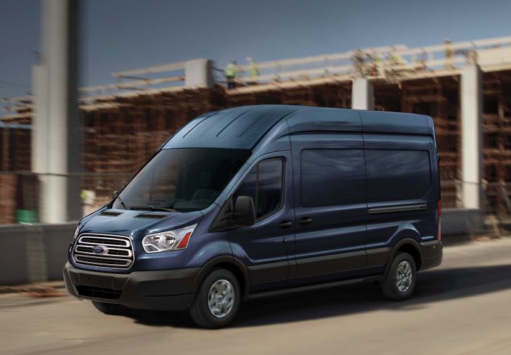 Ford Adds Rear-View Camera to 2016 Transit Van