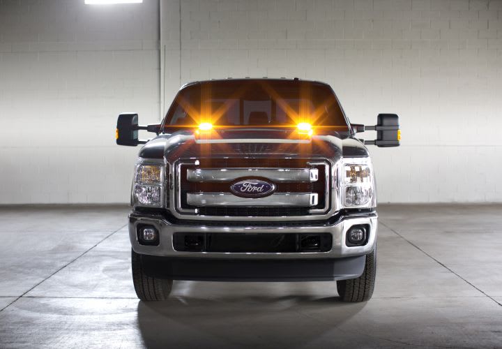 Ford Adds Strobe Lighting to 2016 Super Duty Trucks