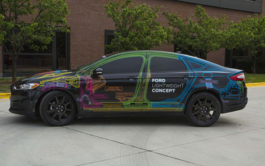 Ford Unveils Lightweight Concept Car