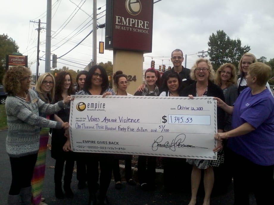 Empire Beauty Schools Raise $45,000+ for Domestic Violence Victims