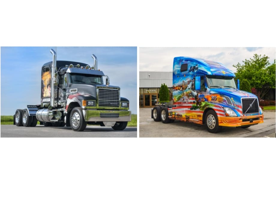 Volvo and Mack Honor Veterans with Ride for Freedom Trucks