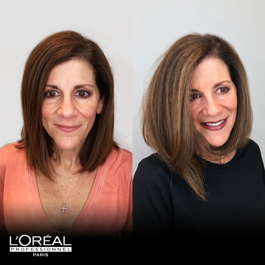 "Mature Frequenter" Step-by-Step Featuring Sunkissed Hair Color