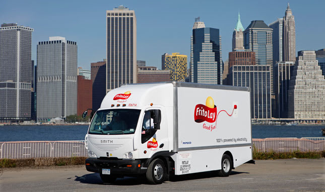 Frito-Lay On its Way to Largest Fleet of All-Electric Trucks in North America