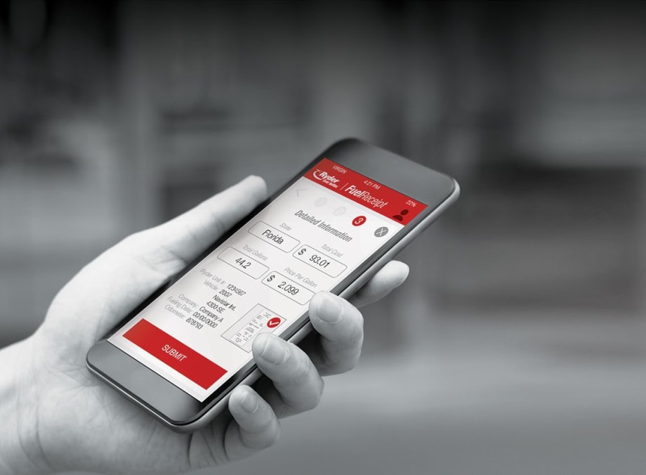 Ryder Launches Fuel Receipt App for Rental Customers