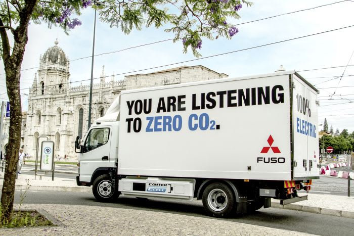 Mitsubishi Fuso Previews Electric Canter Prototype