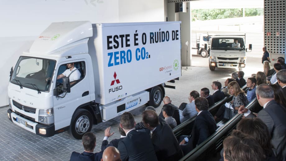 Electric Fuso Canter Trucks Complete Year-Long Trial