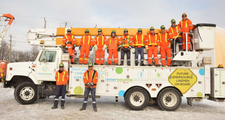 Enersource Donates Bucket Truck to Conestoga College
