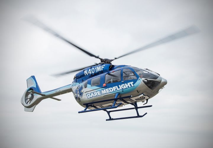 N.C. County Takes Delivery of Medical Transport Helicopter