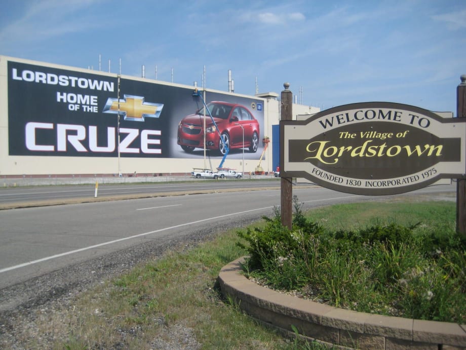 GM to Build Next-Generation Chevrolet Cruze in Ohio