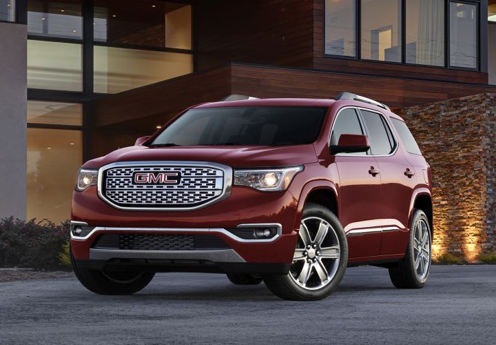 2017 GMC Acadia Sheds 700 Pounds