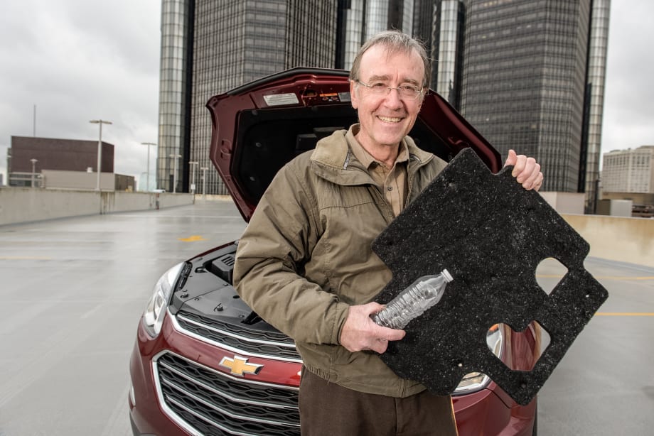 GM Turning Water Bottles Into Engine Insulation