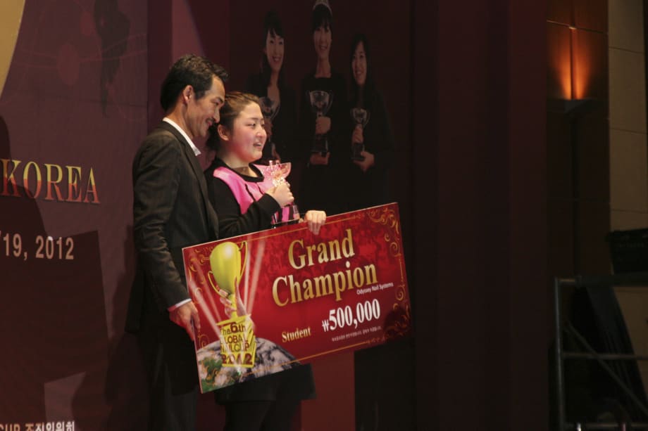6th Global Nail Cup, Korea: Awards