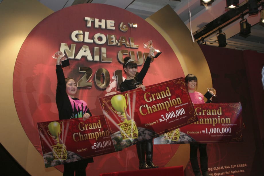 6th Global Nail Cup, Korea: Awards