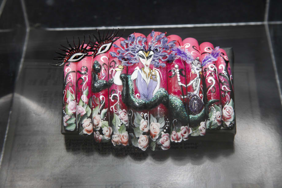 6th Global Nail Cup, Korea: Multimedia Nail Art