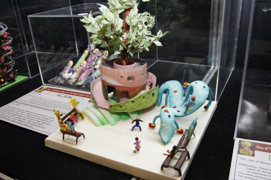 6th Global Nail Cup, Korea: Multimedia Nail Art