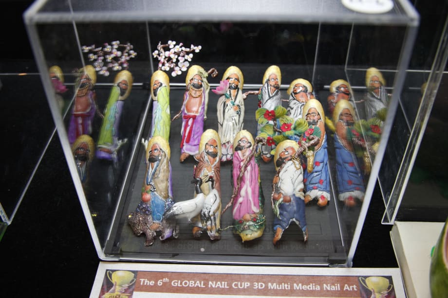 6th Global Nail Cup, Korea: Multimedia Nail Art