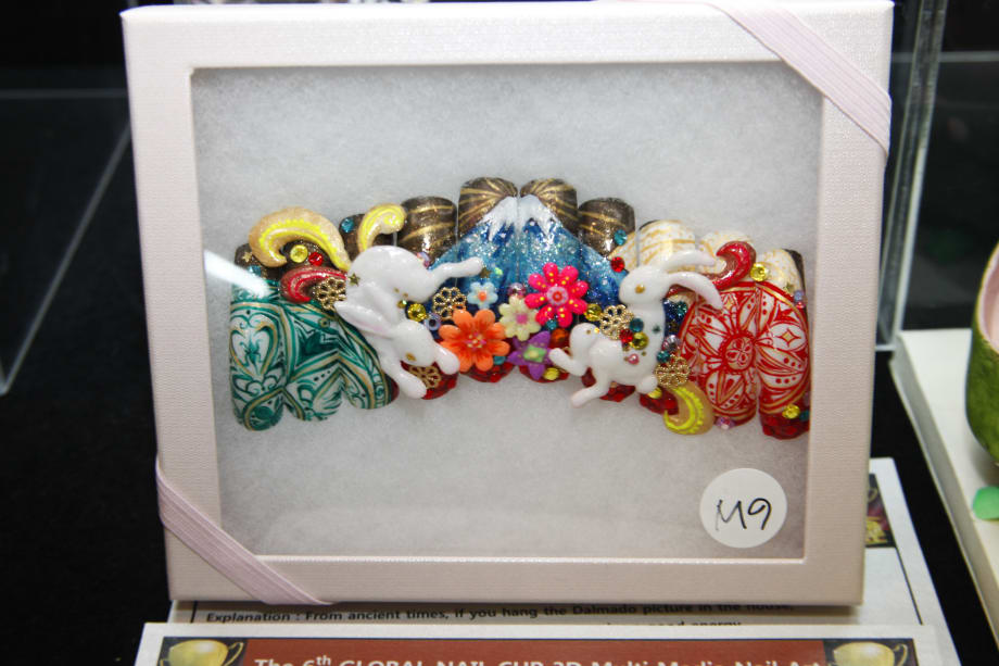 6th Global Nail Cup, Korea: Multimedia Nail Art