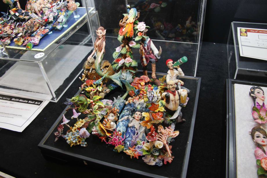6th Global Nail Cup, Korea: Multimedia Nail Art
