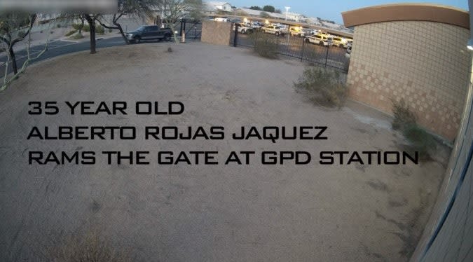 Man Rams Truck Through Arizona Department’s Station Gates