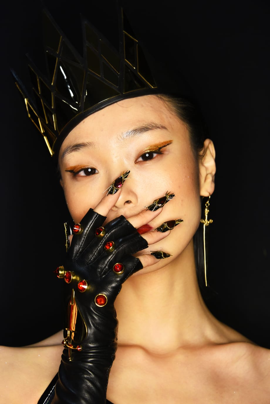 NYFW Nails: Disney Villains by CND for The Blonds