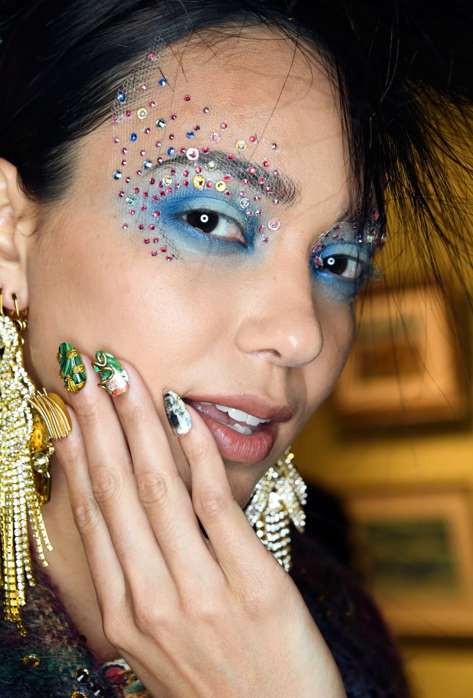 CND Memento Mori Nails For Libertine A/W 2019