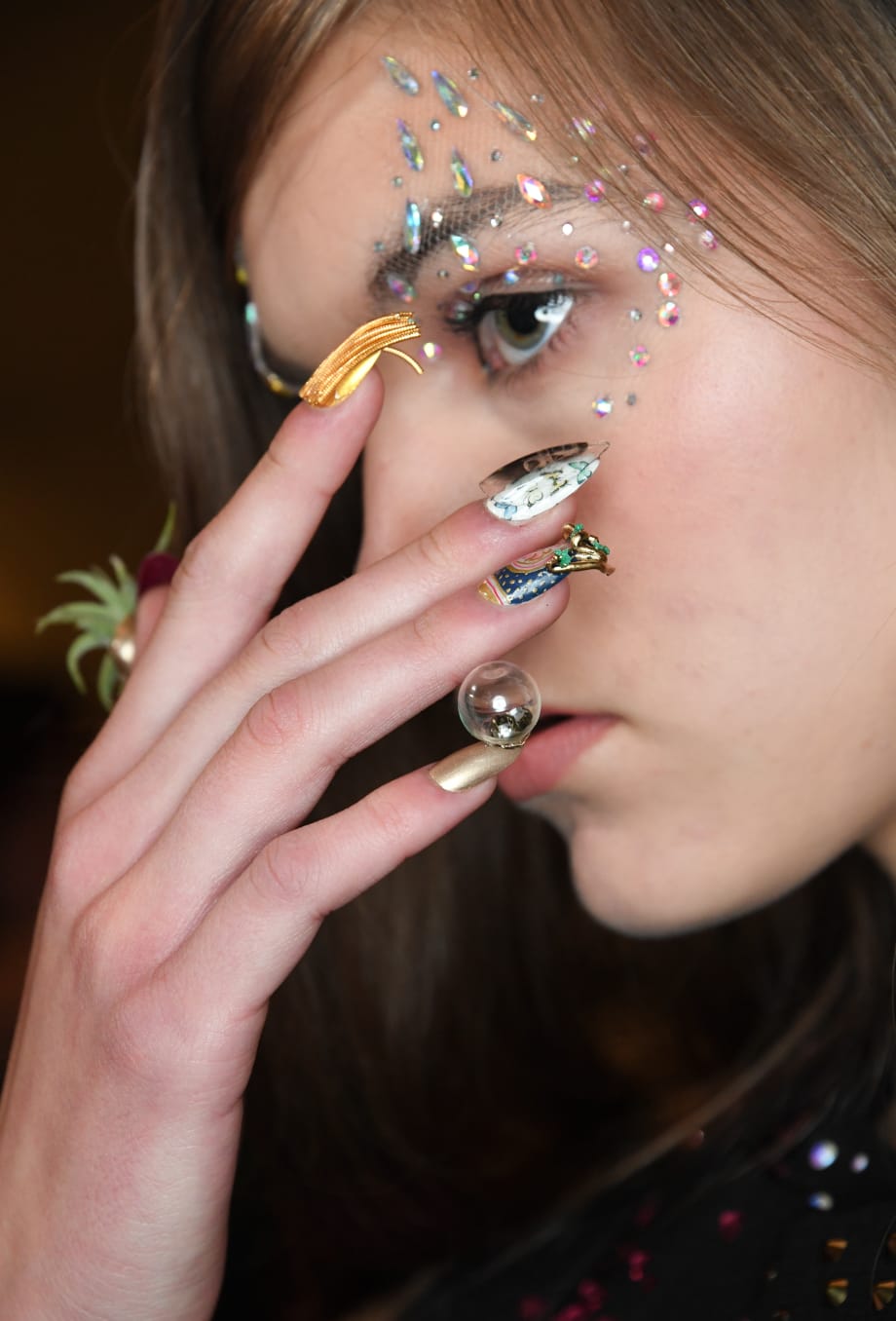 CND Memento Mori Nails For Libertine A/W 2019