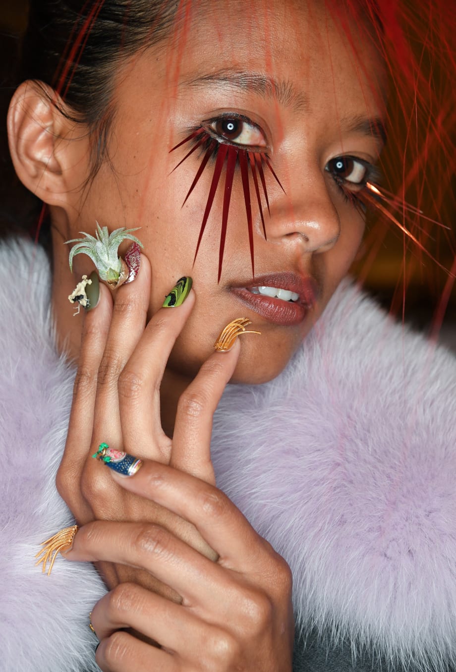 CND Memento Mori Nails For Libertine A/W 2019