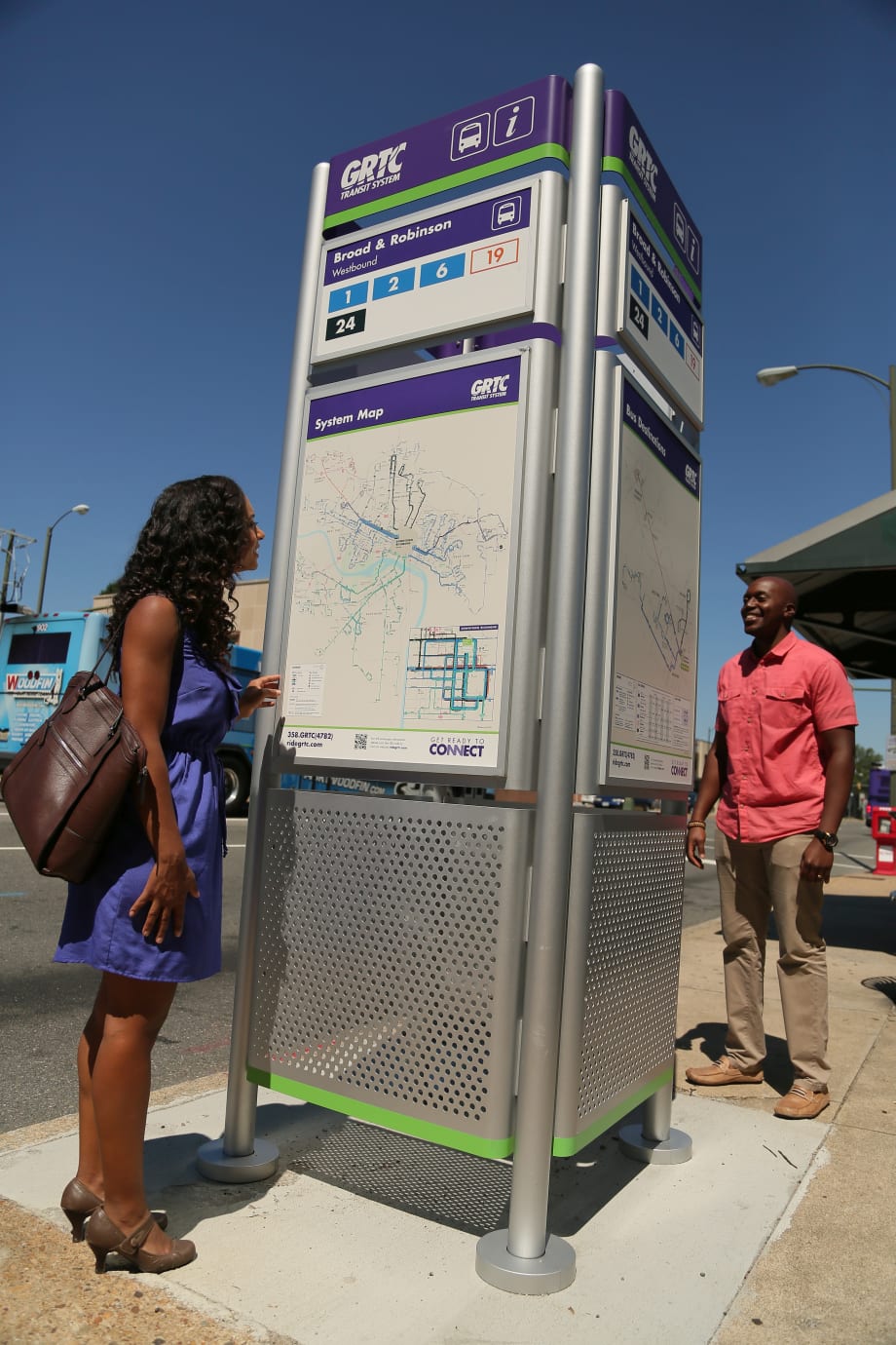 CHK America completes first tier of GRTC bus stop signage improvements