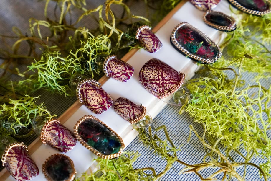 CND Memento Mori Nails For Libertine A/W 2019