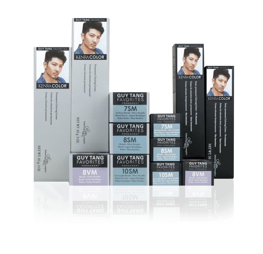 Kenra Color's Demi-Permanent Silver Metallics and Perm/Demi Violet Metallics