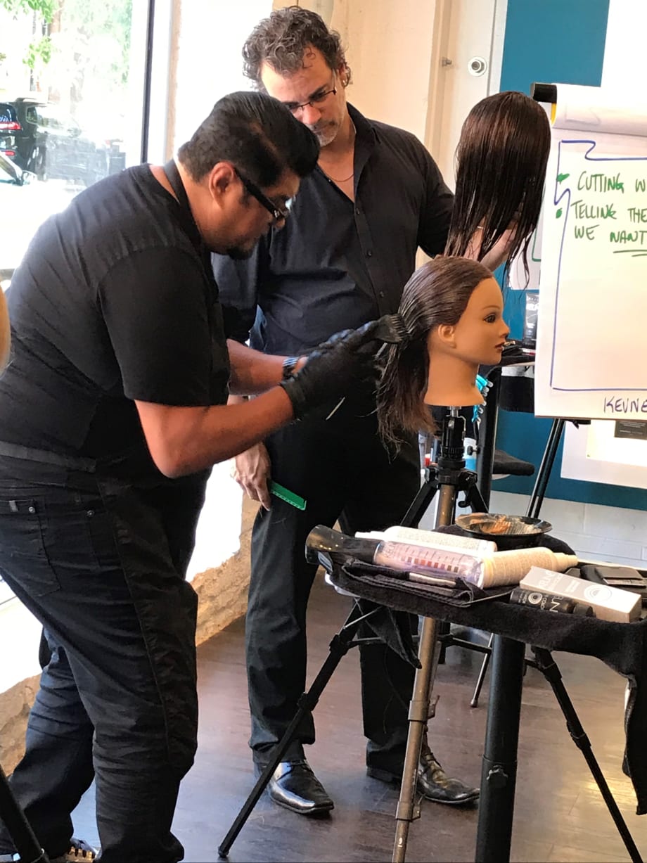 Marrying Cut and Color with Keune North America Creative Ambassador George Alderete
