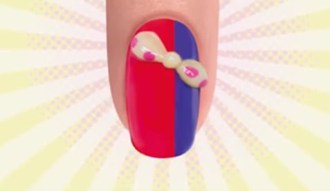 Boba Bow, Hello Pretty! Nail Art Tutorial