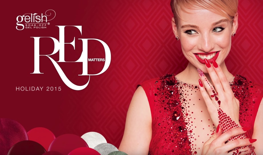 Red Matters: Gelish Holiday 2015 (Behind the Scenes)