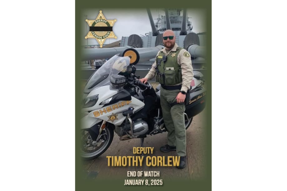 California Motor Deputy Killed in Collision with SUV