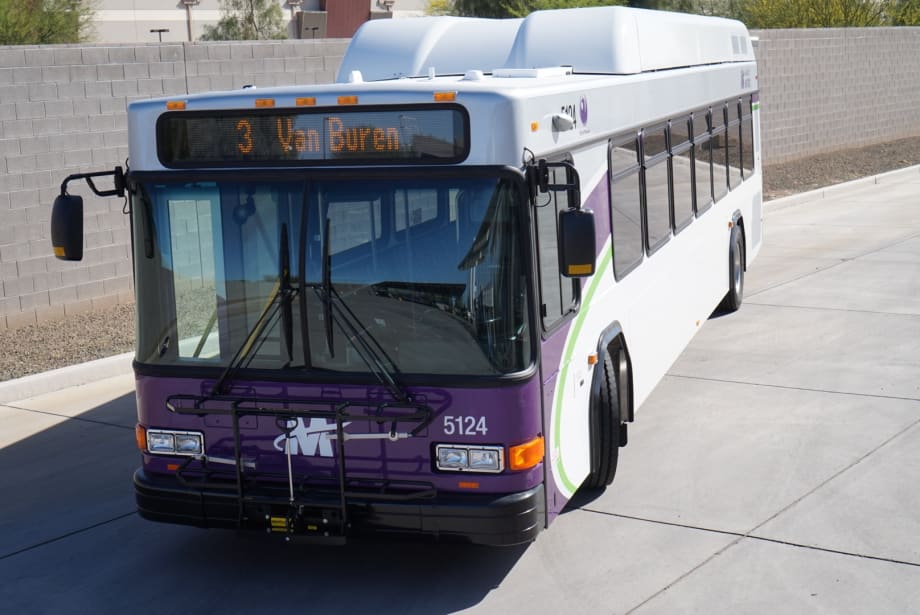 New Gillig CNG buses hit Phoenix streets
