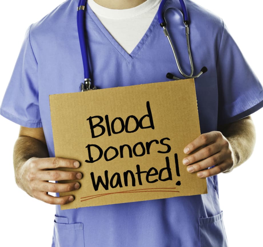 Roll Up Your Sleeve: Give Blood in January