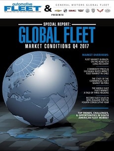 Automotive Fleet Launches Global Fleet Report for Q4 2017