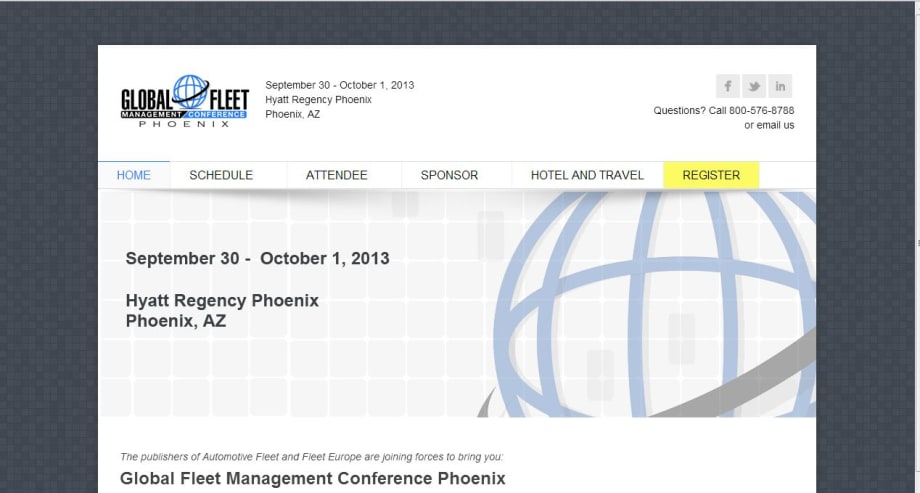 Automotive Fleet and Fleet Europe Launch Website for Global Fleet Management Conference