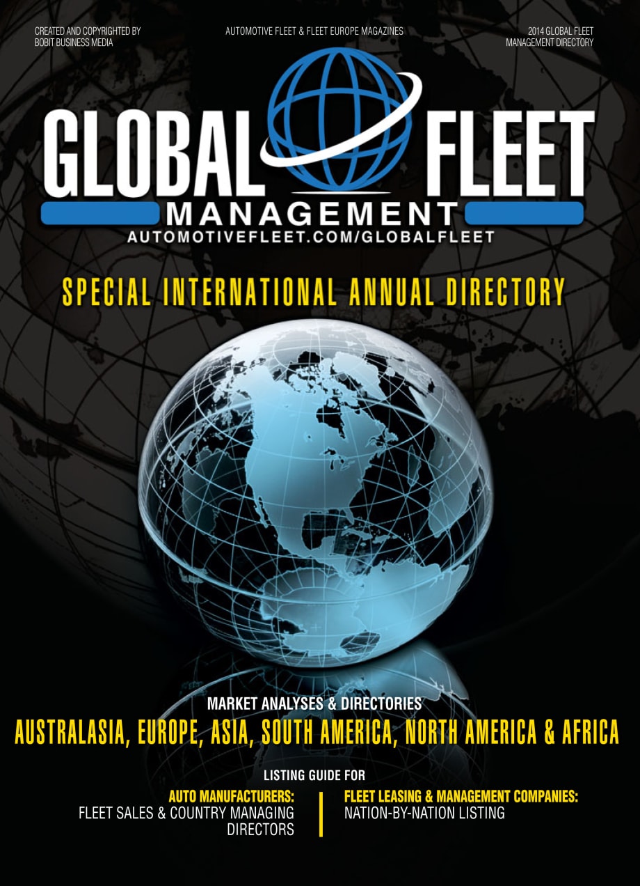 Digital Edition of 2014 Global Fleet Management Directory is Now Available