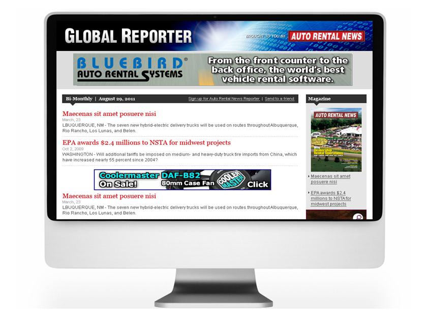 Global Reporter: Auto Rental News Announces Worldwide Coverage