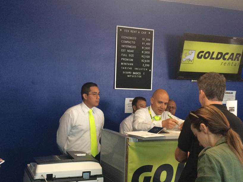 Goldcar Launches at Cancun Airport