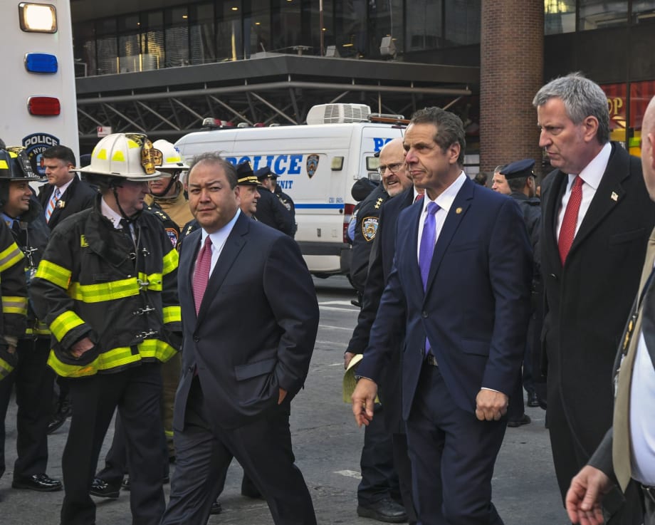 NY ramps up security following bus terminal explosion