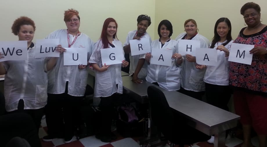 Royal Beauty Careers School Thanks Graham Beauty For Its Donations